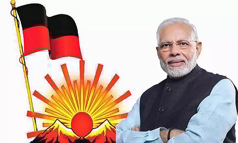 பிரதமர் மோடி, நிர்மலா சீதாராமன் மீது நடவடிக்கை எடுக்கக்கோரி தி.மு.க. சார்பில் தேர்தல் ஆணையத்தில் புகார் மனு