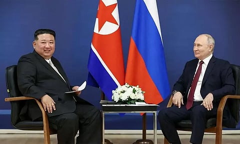 ரஷியாவுக்கு வடகொரியா அனுப்பிய வெடிமருந்துகள் இவ்வளவா? பகீர் தகவலை வெளியிட்ட தென் கொரியா