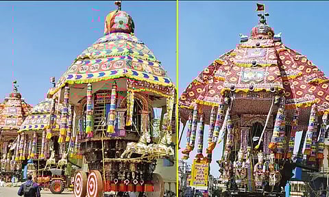 தியாகராஜர் கோவில் ஆழித்தேரோட்டம் கோலாகலம்: விழாக்கோலம் பூண்ட திருவாரூர் நகரம்