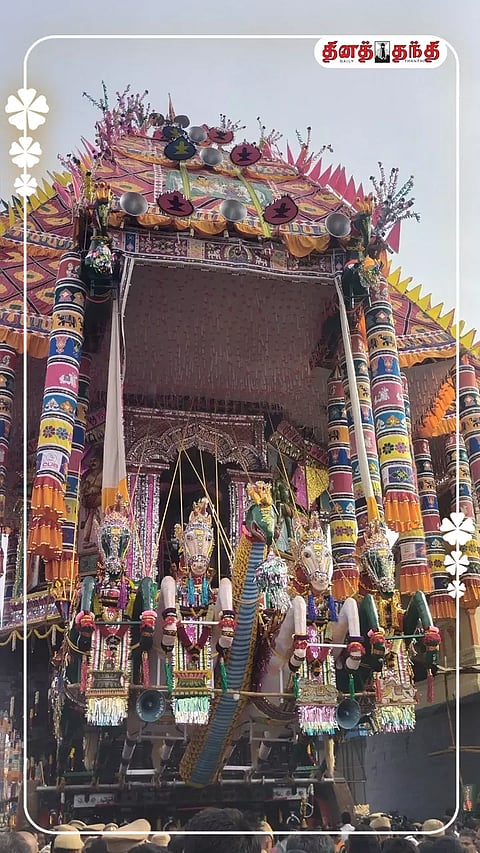 திருவாரூர் தியாகராஜ சுவாமி கோவிலின் ஆழித்தேர் புகைப்பட தொகுப்பு: