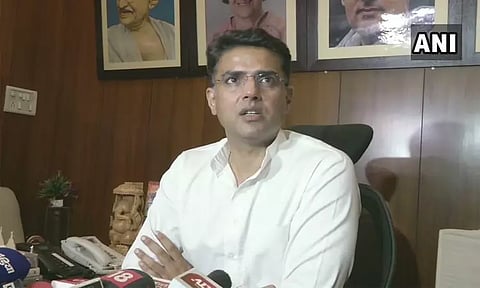 காங்கிரஸ் கட்சியின் வங்கிக் கணக்குகளை முடக்கியது தேர்தல் நடத்தை விதிமீறல்-சச்சின் பைலட்