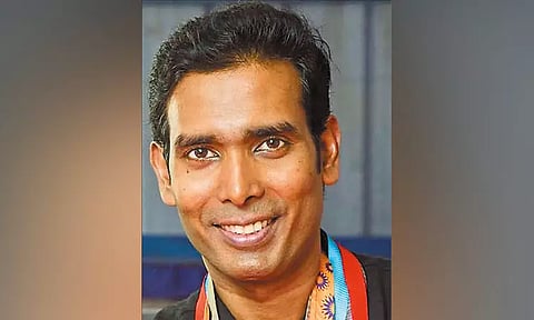 பாரீஸ் ஒலிம்பிக்: தொடக்க விழா அணிவகுப்பில் சரத்கமல் தேசிய கொடியை ஏந்தி செல்கிறார்