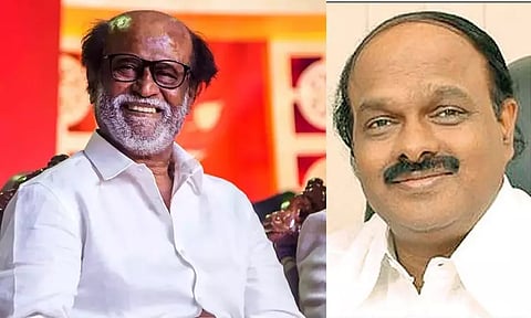 பா.ஜ.க. கூட்டணி வேலூர் தொகுதி வேட்பாளர் ஏ.சி.சண்முகத்துக்கு நடிகர் ரஜினிகாந்த் வாழ்த்து