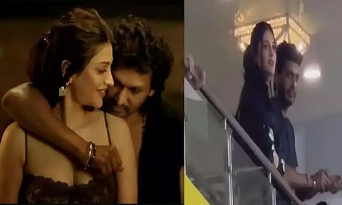 சுருதிஹாசனுடன் சேர்ந்து ஐ.பி.எல். மேட்ச் பார்த்த லோகேஷ் கனகராஜ்