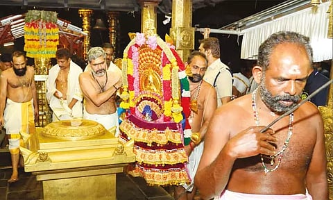 சபரிமலையில் பங்குனி உத்திர திருவிழா: பம்பை ஆற்றில் அய்யப்பனுக்கு நாளை ஆராட்டு