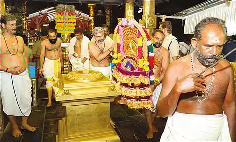 சபரிமலையில் பங்குனி உத்திர திருவிழா: பம்பை ஆற்றில் அய்யப்பனுக்கு நாளை ஆராட்டு