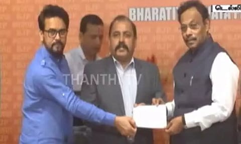 இந்திய விமானப்படை முன்னாள் தளபதி பா.ஜ.க.வில் இணைந்தார்