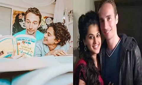 காதலரை கரம் பிடித்த நடிகை டாப்சி