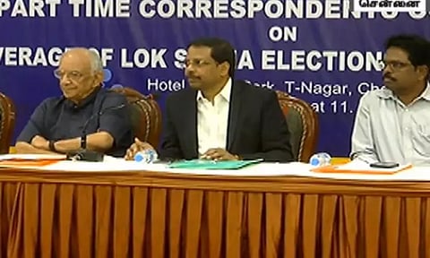 சட்டம் ஒழுங்கில் தமிழகம் சிறப்பாக திகழ்கிறது - சத்யபிரதா சாகு பேட்டி