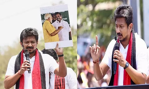 தேர்தலுக்காக சிலிண்டர் விலையை குறைத்து பிரதமர் மோடி நாடகம் ஆடுகிறார் - உதயநிதி ஸ்டாலின்