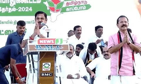 தி.மு.க. ஆட்சிக்கு வந்தபின் விலைவாசி 40% உயர்வு - எடப்பாடி பழனிசாமி குற்றச்சாட்டு