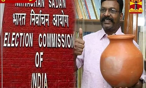 விடுதலை சிறுத்தைகள் கட்சிக்கு பானை சின்னம் வழங்க இந்திய தேர்தல் ஆணையம் மறுப்பு