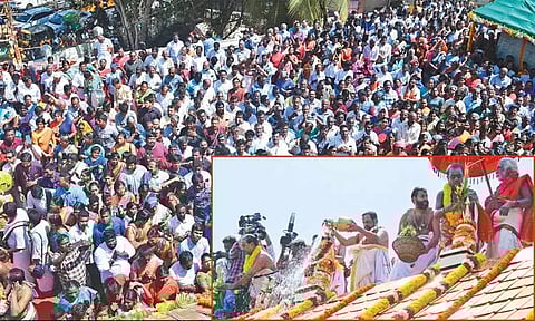 சென்னை ஆர்.ஏ.புரத்தில் அய்யப்பன் கோவில் கும்பாபிஷேகம்