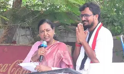 மத்திய, மாநில அரசுகள் கொடுத்த வாக்குறுதியை நிறைவேற்றவில்லை- பிரேமலதா விஜயகாந்த் பேச்சு