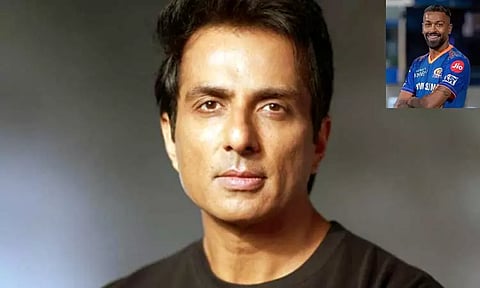 மறைமுகமாக ஹர்திக் பாண்ட்யாவுக்கு ஆதரவாக பேசிய நடிகர் சோனுசூட்