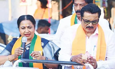 மத்திய அரசின் திட்டங்களை கடைகோடி மக்களுக்கும் கொண்டு செல்வேன்- ராதிகா சரத்குமார்