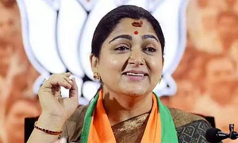 'திராவிட கட்சிகளுக்கு பா.ஜ.க.வைப் பார்த்து பயம் ஏற்பட்டுள்ளது' - குஷ்பு