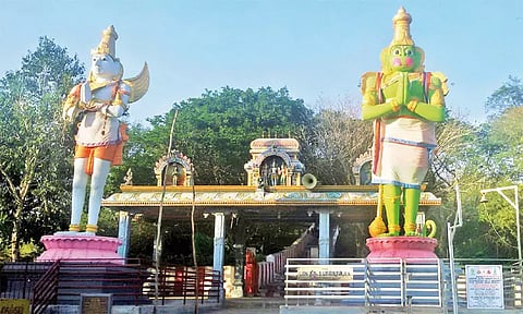 ஆஞ்சநேயர் கிரிவலம் வரும் திருத்தலம்