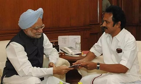 மாநிலங்களவை உறுப்பினர் பதவியில் இருந்து ஓய்வு பெறவுள்ள மன்மோகன் சிங்கிற்கு முதல்-அமைச்சர் மு.க.ஸ்டாலின் வாழ்த்து