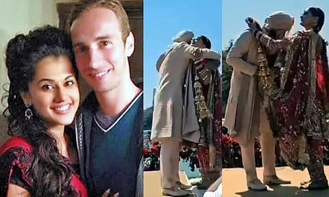 டாப்சி திருமண வீடியோ - இணையத்தில் வைரல்