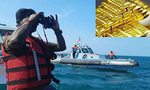 இலங்கையில் இருந்து கடத்தி வரப்பட்டு மண்டபம் கடலில் வீசப்பட்ட 6 கிலோ தங்கக்கட்டிகள் மீட்பு