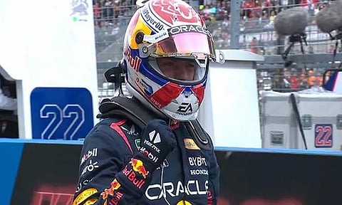 மேக்ஸ் வெர்ஸ்டப்பென் (image courtesy: Formula 1 twitter via ANI) 