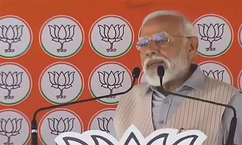 கமிஷனுக்காகவே 'இந்தியா கூட்டணி' கட்சியினர் உழைக்கிறார்கள்... பிரதமர் மோடி கடும் தாக்கு