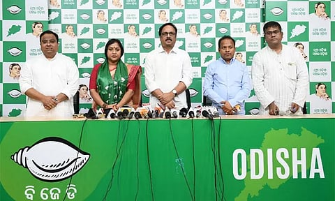 ஒடிசாவில் ஆளுங்கட்சியில் இணைந்த பா.ஜ.க. துணைத்தலைவர்