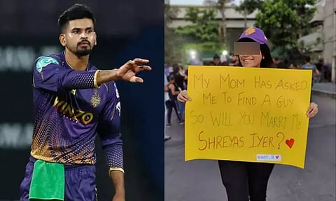 முதன்முறையாக மிக அழகான பெண்ணை கவனித்ததும்... ஸ்ரேயாஸ் அய்யர் செய்த செயல்