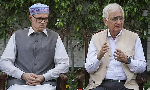 ஜம்மு காஷ்மீர், லடாக்கில் காங்கிரஸ்- தேசிய மாநாட்டு கட்சி இணைந்து போட்டி