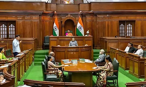 டெல்லியில் ஜனாதிபதி ஆட்சியை கொண்டு வர பா.ஜ.க. முயற்சி... சட்டசபையில் சரமாரி குற்றச்சாட்டு