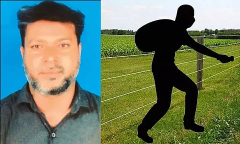 உறவினர்களுடன் திருடச்சென்ற வாலிபா மின்வேலியில் சிக்கி உயிரிழப்பு: ஏரியில் உடலை வீசிய கொடூரம்