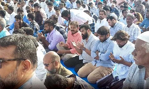 ரம்ஜான் சிறப்பு தொழுகையில் இயக்குனர் அமீர் பங்கேற்பு