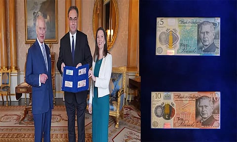 மன்னர் சார்லஸ் படத்துடன் இங்கிலாந்து பணம் வெளியீடு