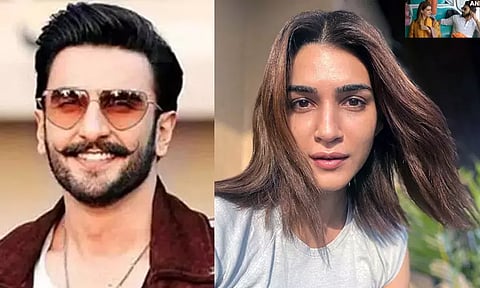 காசி விஸ்வநாதர் கோவிலில் சாமி தரிசனம் செய்த ரன்வீர் சிங்