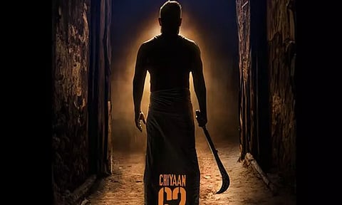 சீயான் 62 படத்தின் புதிய அப்டேட் - போஸ்டர் வெளியிட்ட விக்ரம்