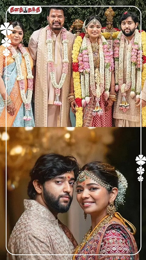 டைரக்டர் ஷங்கர் மகள் திருமணம் : நேரில் வாழ்த்திய பிரபலங்கள்..!