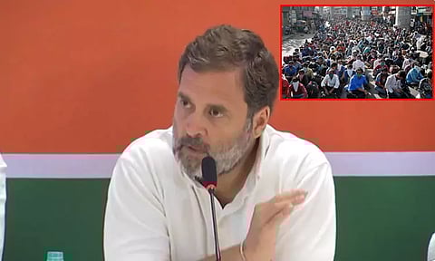 வேலைவாய்ப்பை மீண்டும் வலுப்படுத்த... எங்களிடம் 23 யோசனைகள்; ராகுல் காந்தி பேட்டி