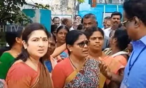 கார்த்தி சிதம்பரம் மனைவி மீது தேர்தல் விதிமீறல் வழக்குப்பதிவு