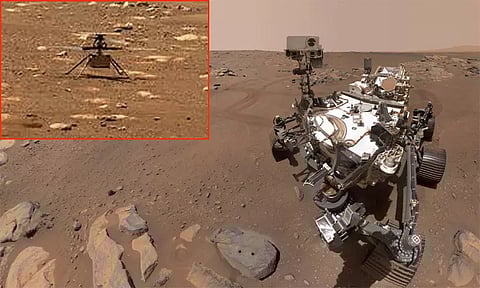 செவ்வாய் கிரகத்தில் இருந்து பூமிக்கு இறுதி தகவலை அனுப்பிய இன்ஜெனியூட்டி ஹெலிகாப்டர்