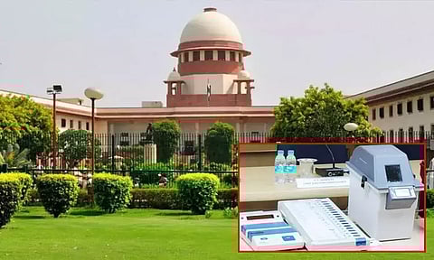 பா.ஜ.க.வுக்கு கூடுதல் வாக்குகள் பதிவான விவகாரம்; சுப்ரீம் கோர்ட்டு அதிரடி உத்தரவு