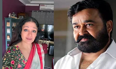 மோகன்லாலின் 360-வது படத்தில் ஷோபனா - வீடியோ வைரல்