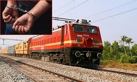 ஓடும் ரெயிலில் தமிழக மாடல் அழகியிடம் சில்மிஷம்... வாலிபர் கைது