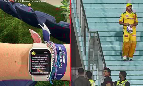 தோனி களமிறங்கியபோது டி காக்கின் மனைவியை எச்சரித்த ஸ்மார்ட் வாட்ச்... நடந்தது என்ன..?