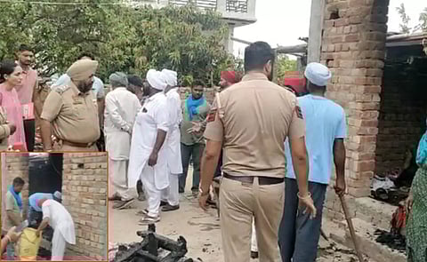 கட்டிலில் கட்டி வைத்து தீ வைத்த கணவன்.. வயிற்றில் இரட்டைக் குழந்தைகளுடன் துடிதுடித்து இறந்த மனைவி