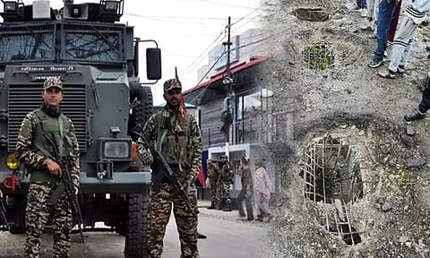 மணிப்பூரில் கண்ணிவெடி தாக்குதல்: பாலம் சேதம்