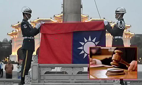 சீனாவுக்கு உளவு வேலை; தைவானில் தந்தை, மகனுக்கு 8 ஆண்டுகள் சிறை தண்டனை