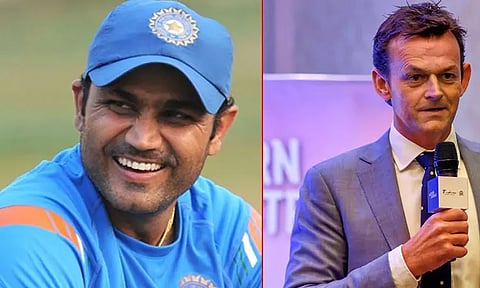 இந்திய வீரர்கள் ஏன் வெளிநாட்டு டி20 தொடர்களில் விளையாடுவதில்லை? கில்கிறிஸ்ட் கேள்விக்கு சேவாக் அளித்த பதில்