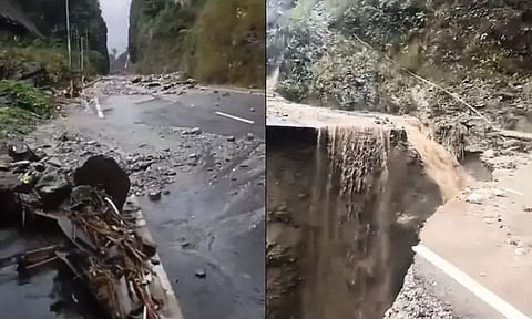 அருணாச்சல பிரதேசத்தில் திடீர் நிலச்சரிவு