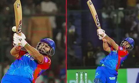 சிக்சரால் காயமடைந்த கேமராமேன்...ரிஷப் பண்ட் செய்த நெகிழ்ச்சி செயல்